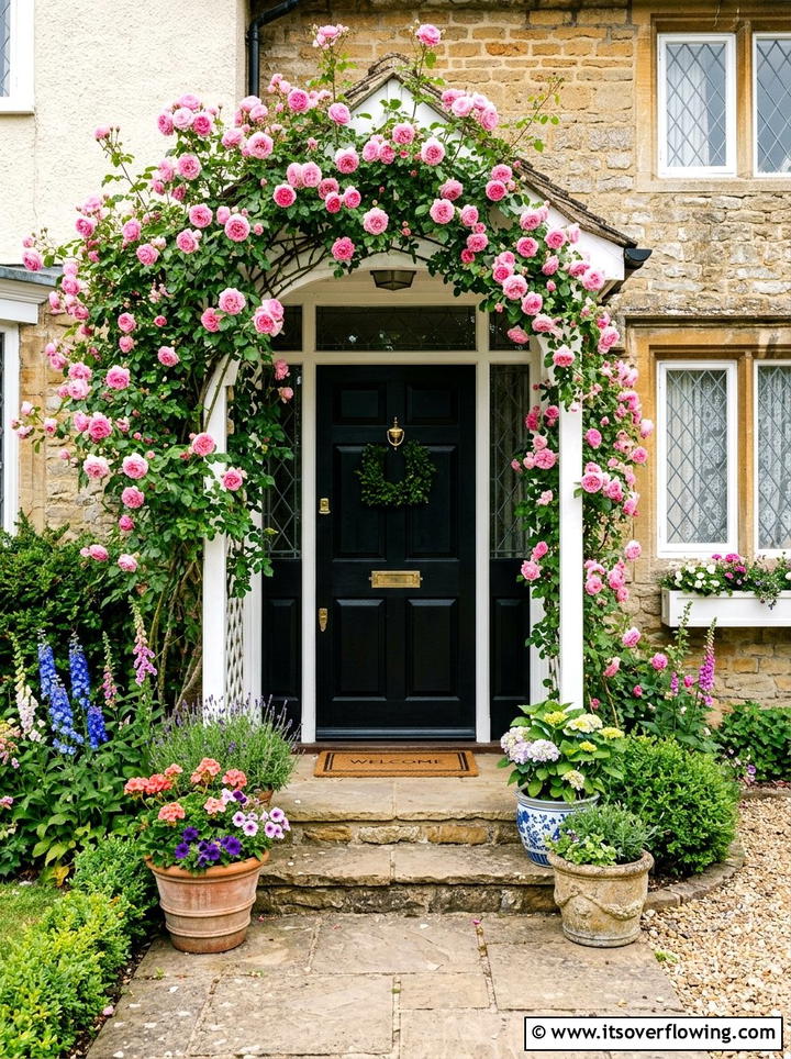 Roses Around Front Door - 25 garden ideas with roses