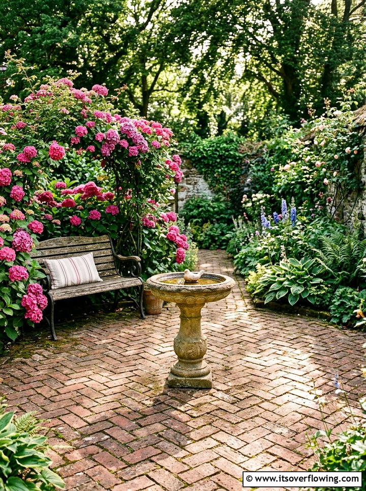 Rustic Brick - 25 garden design ideas for patios