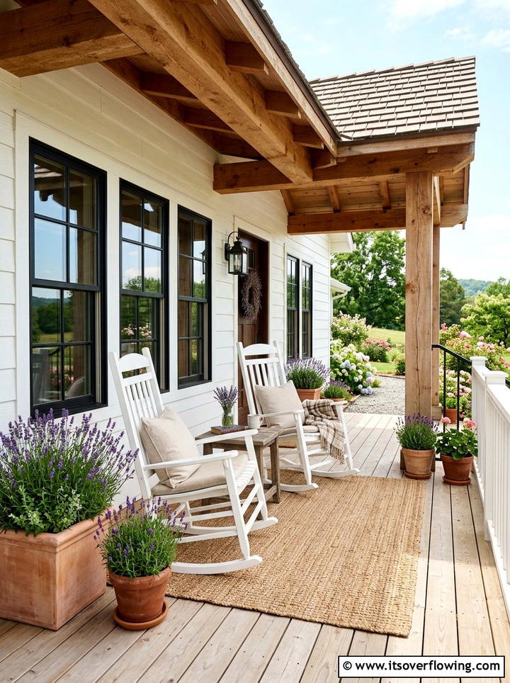 Rustic Farmhouse Front Porch - 25 front porch ideas with rustic style