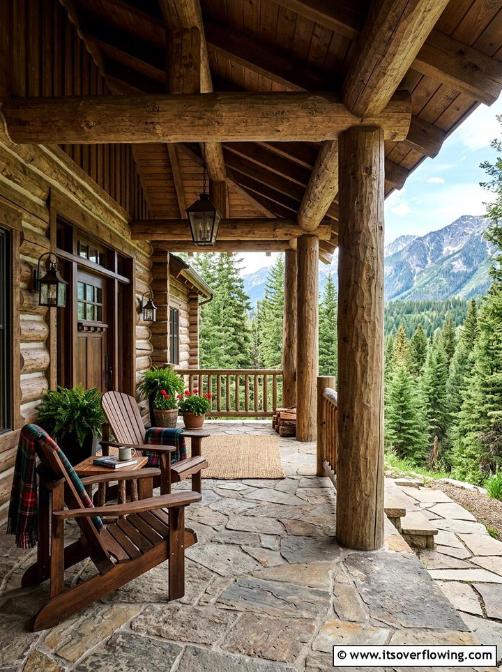 Rustic Front Porch - 25 front porch ideas