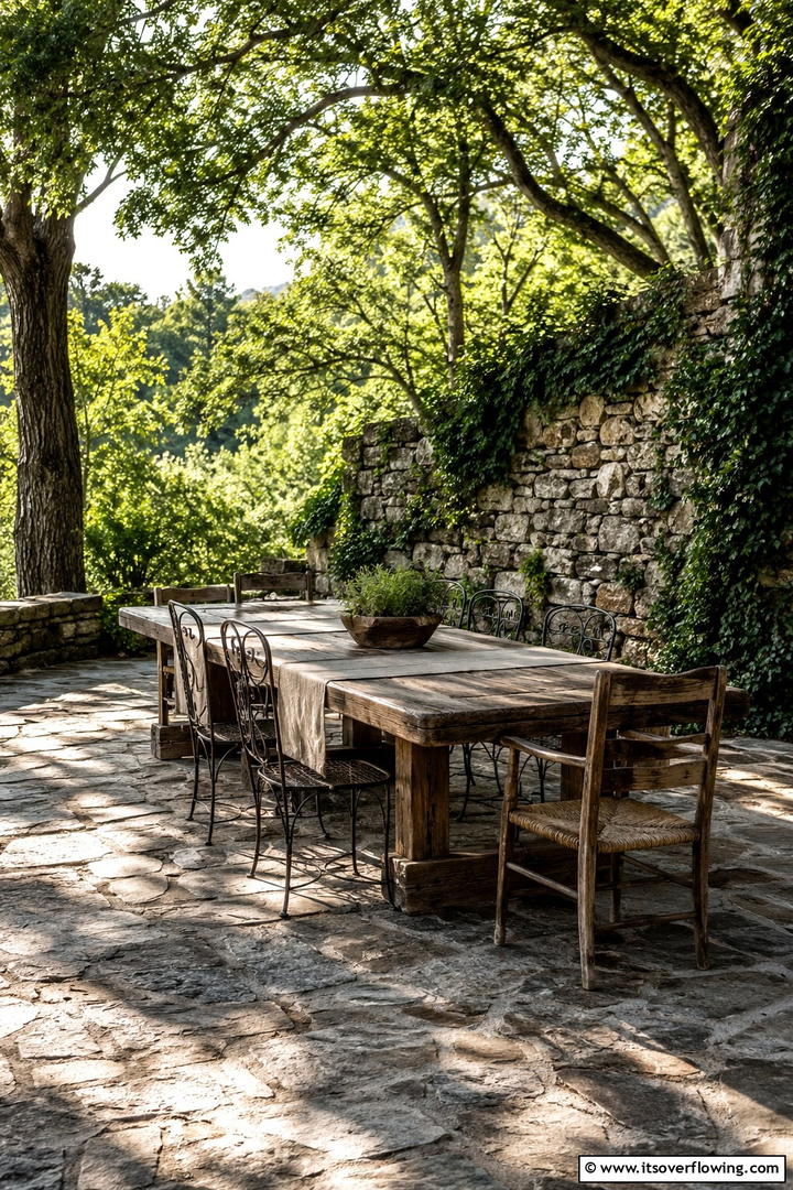 Rustic Patio Dining - 30 Inviting Outdoor Dining Area Ideas for Al Fresco Meals