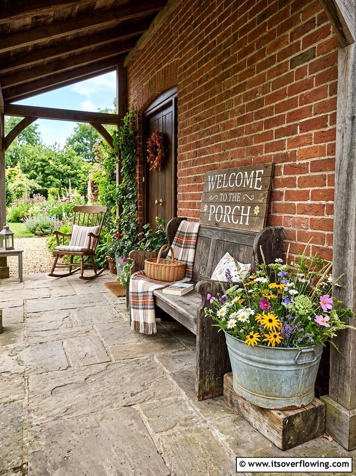 Rustic Porch Decor - 25 front porch decor ideas for spring