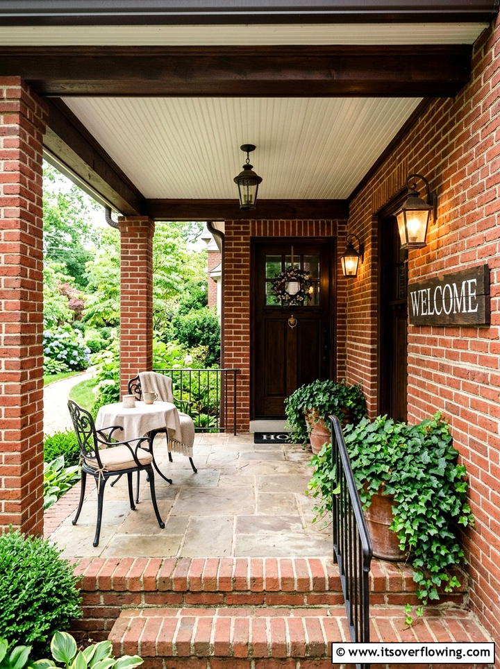 Rustic pallet porch sign - 25 front porch ideas with welcome signs