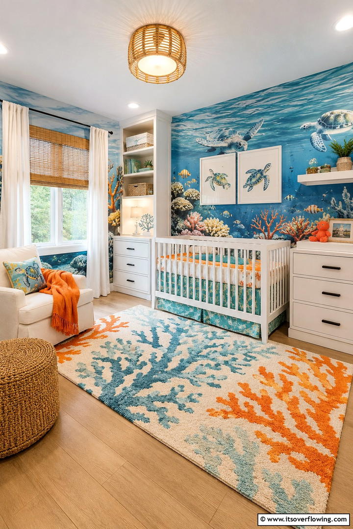 Sailors Sanctuary - 30 Ocean-Themed Nursery Ideas for a Serene Baby Room