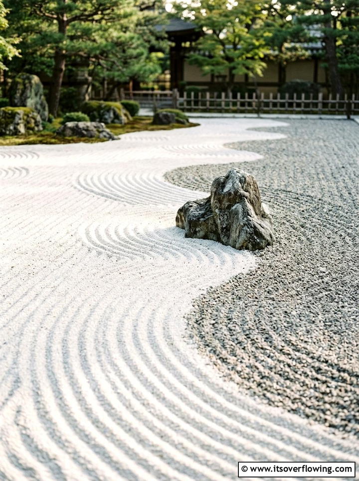 Sand and gravel textures - 25 garden ideas for desert style