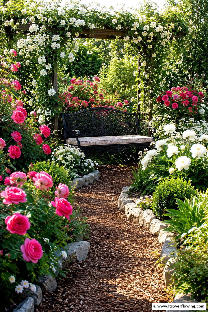 Scented Blooms Haven - 30 Perennial Flower Bed Ideas for Year-Round Blooms