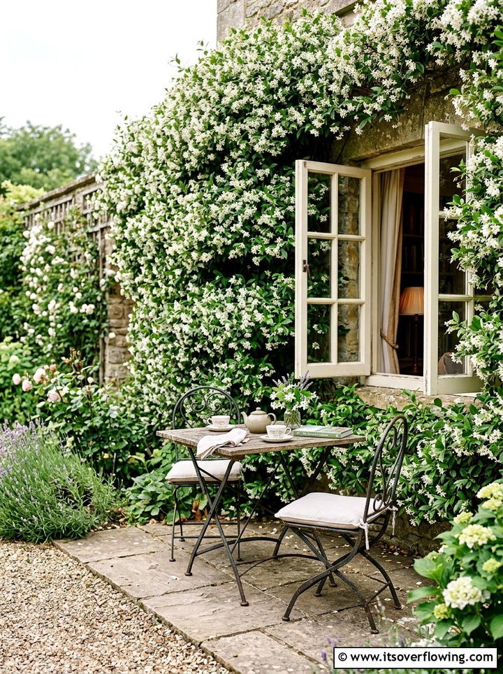 Scented Flowering Hedge - 25 backyard ideas with hedges