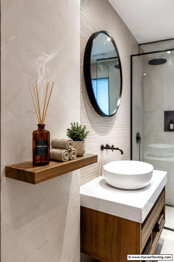 Scented Reed Diffusers - 50 Fall Bathroom Decor Ideas Roundup- Timeless Tips