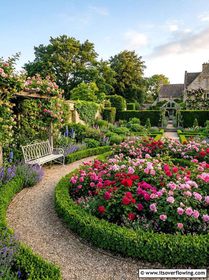 Scented Rose Garden - 25 creative garden ideas with fragrance gardens