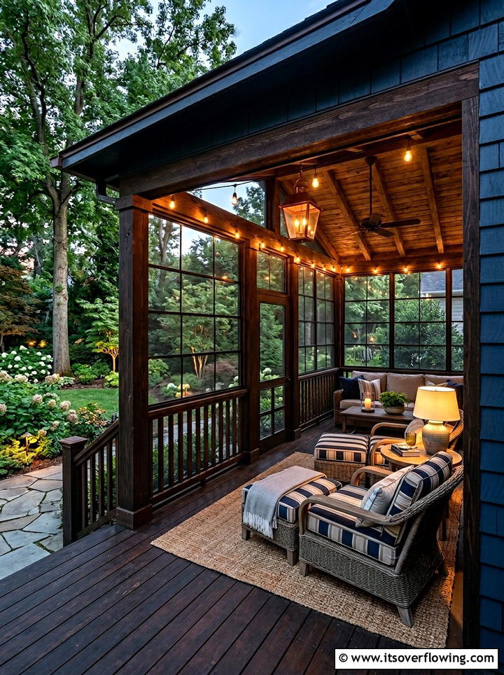 Screened In Porch - 25 front porch ideas for hot climates