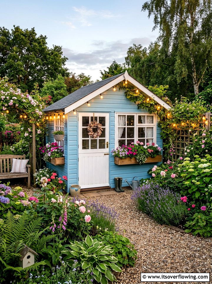 Screened In Porch - 25 backyard ideas with string lights