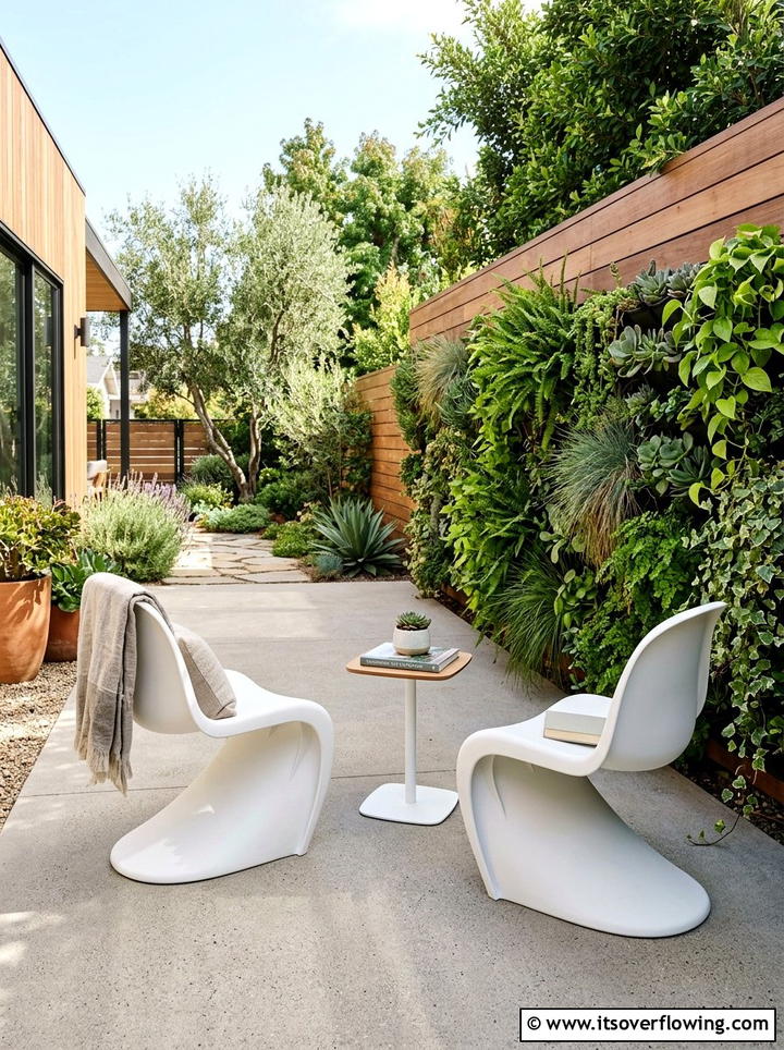 Sculptural Outdoor Seating - 25 backyard decorating ideas with modern accents