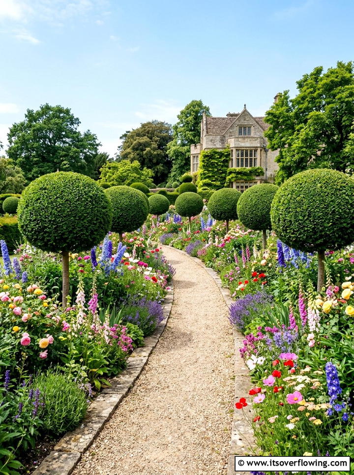 Sculptural Topiary Trees - 25 garden ideas for maximalist style