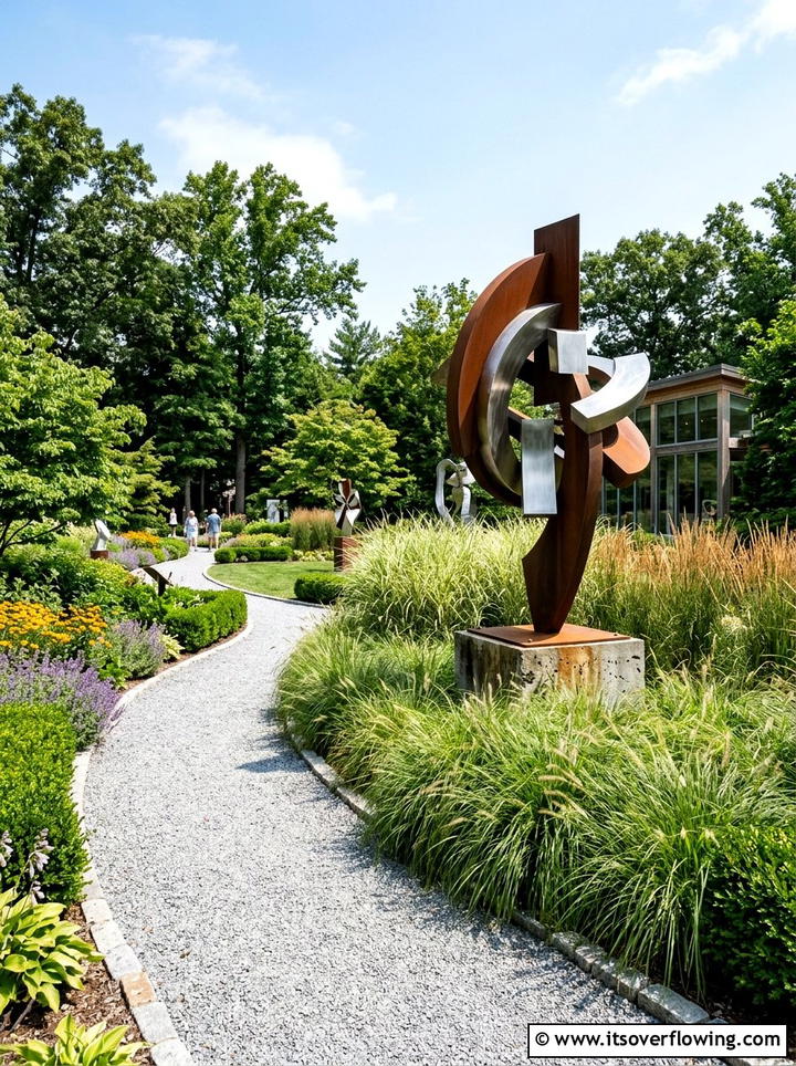 Sculpture Garden - 25 unique garden ideas