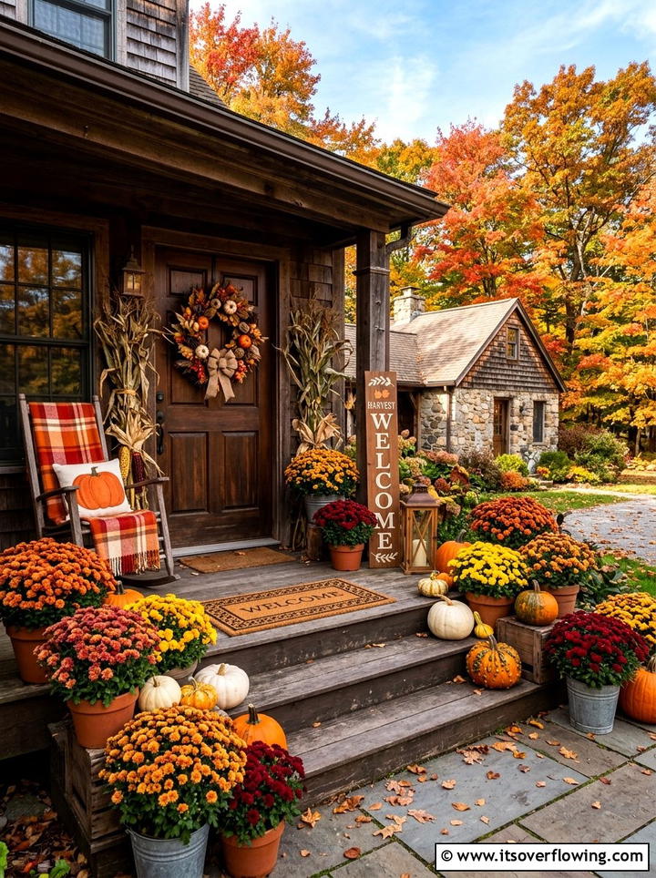 Seasonal Flower Porch Rotation - 25 front porch ideas with flowers