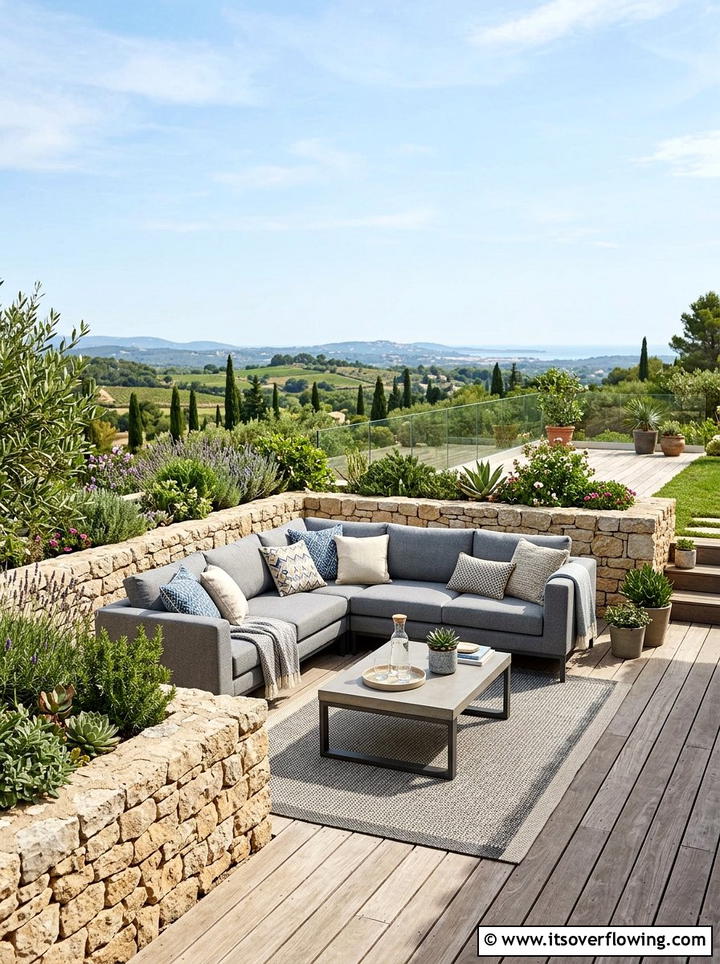 Seating Area Terrace - 25 garden design ideas with terraces