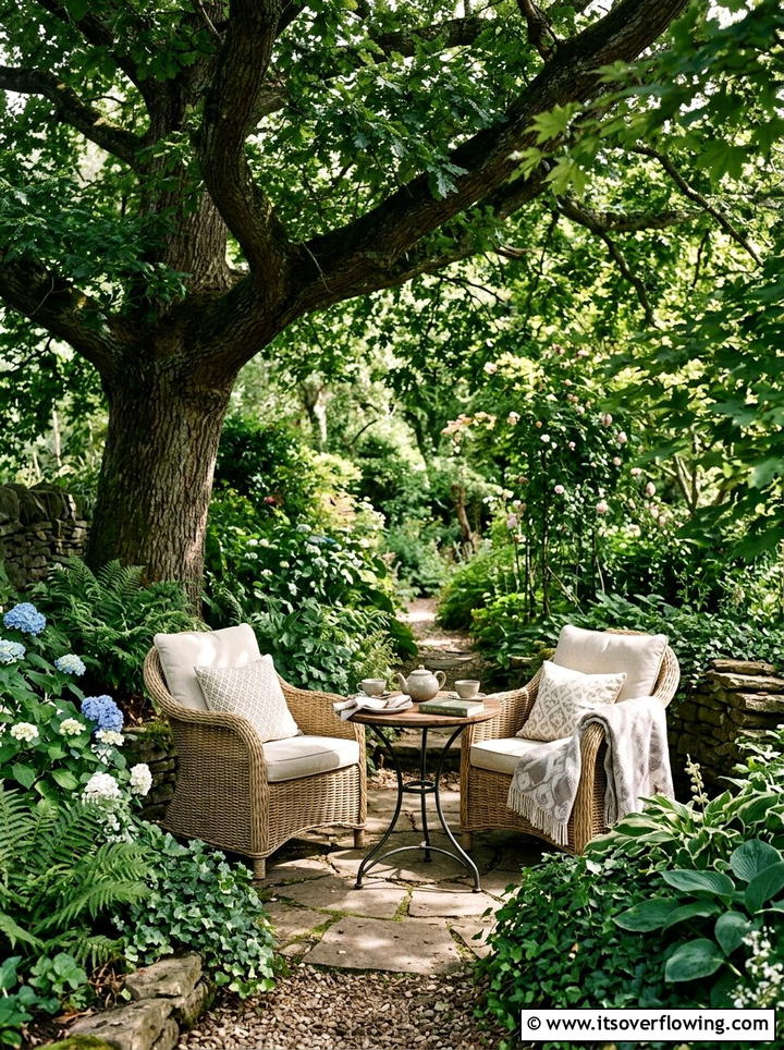 Seating Nook - 25 backyard ideas