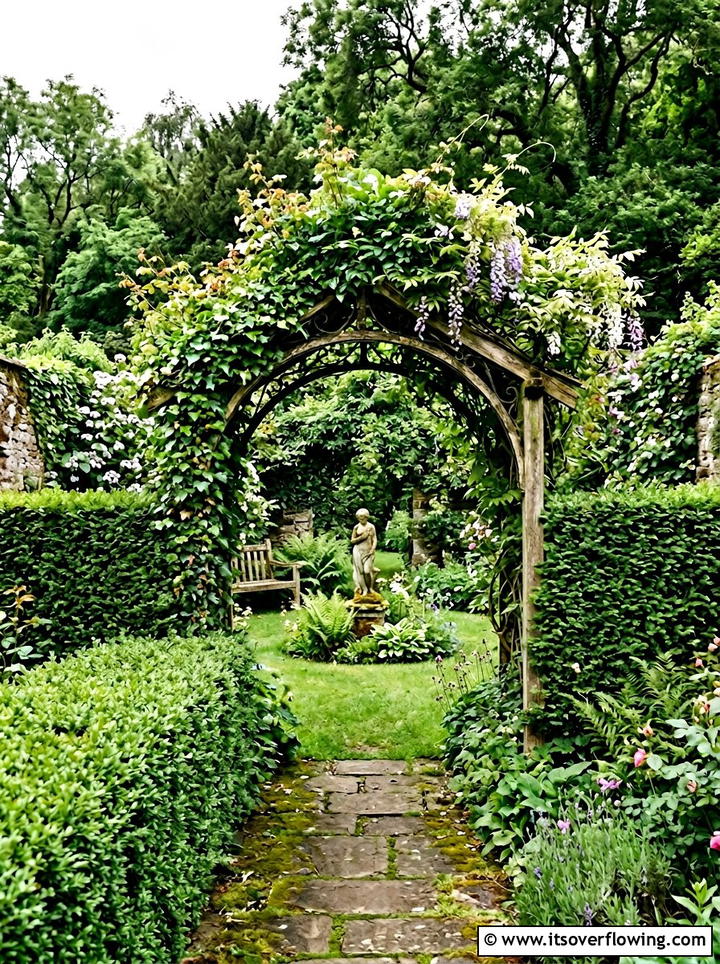 Secret Garden Arbor - 25 garden ideas with arbors