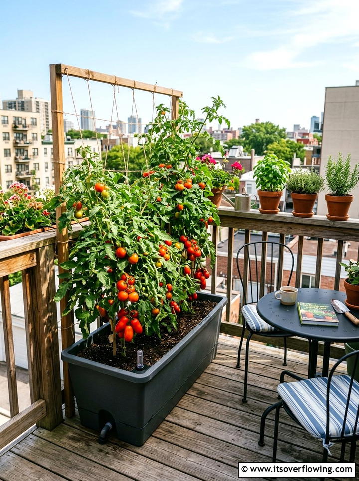 Self Watering Garden Box - 25 garden ideas with planter boxes