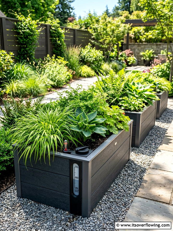 Self watering planter boxes - 25 backyard ideas with raised planter boxes