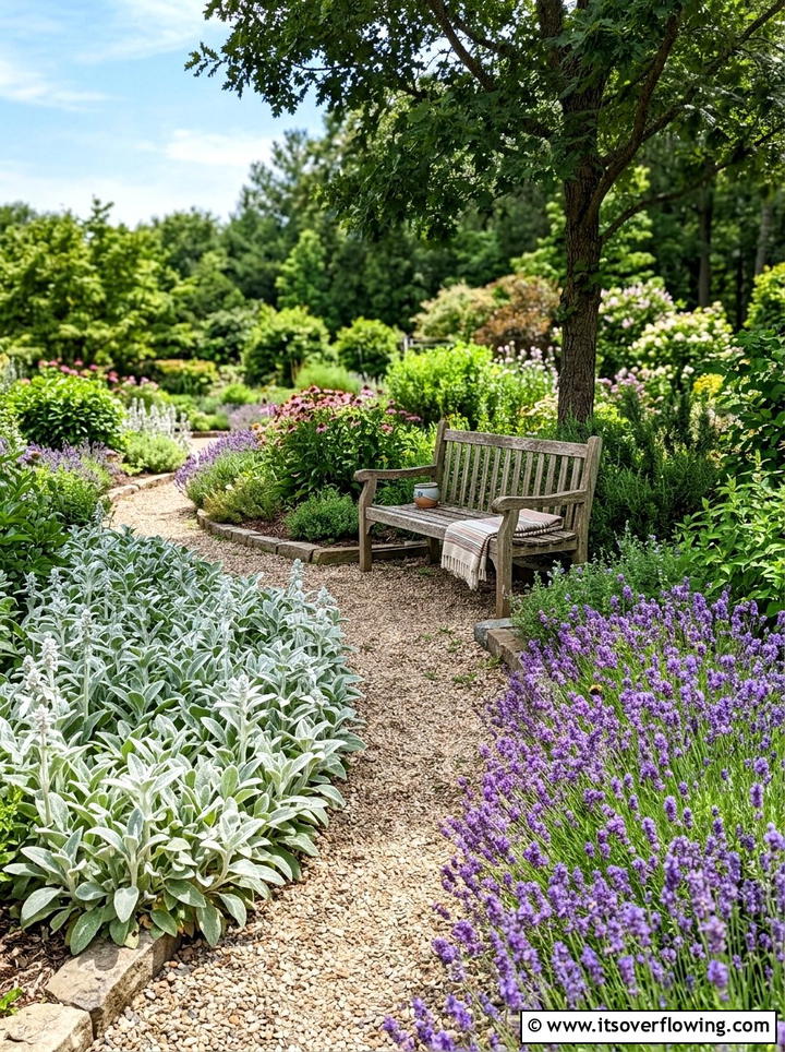 Sensory medicinal garden - 25 creative garden ideas with medicinal herbs