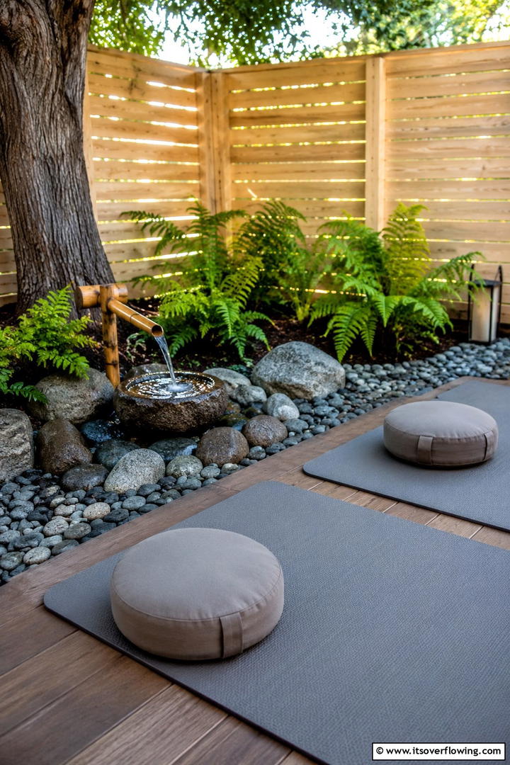 Serene Meditation and Yoga Nook - 30 Modern Backyard Ideas to Transform Your Outdoor Oasis