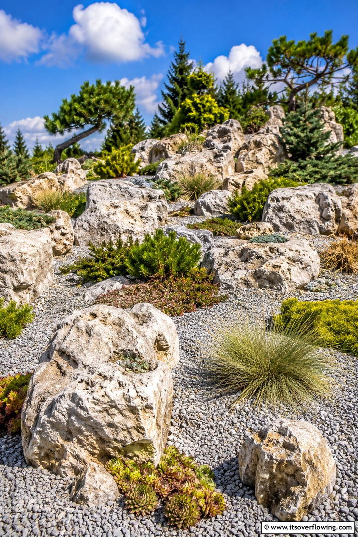 Serene Rock Garden - 30 Stone Garden Ideas for Natural Outdoor Landscaping Designs