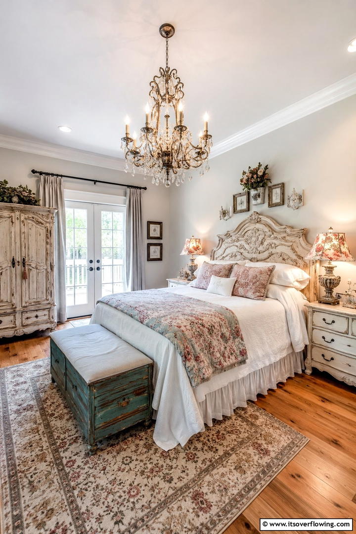 Shabby Chic Lighting Solutions - 30 Shabby Chic Bedroom Ideas for Vintage-Inspired Spaces