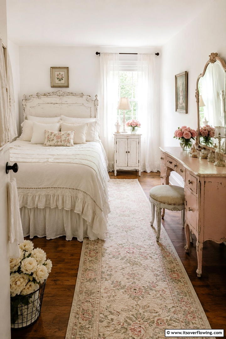 Shabby Chic Touches - 30 Rustic Interior Design Ideas for Cozy Living Spaces