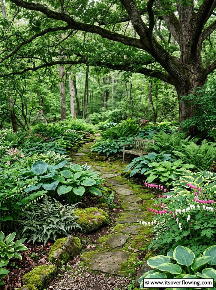 Shade Garden - 25 garden ideas for bees