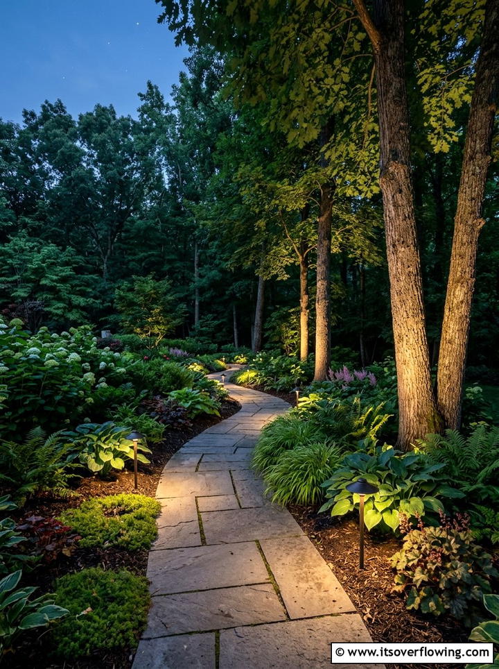 Shade Garden Lighting - 25 garden ideas for shade
