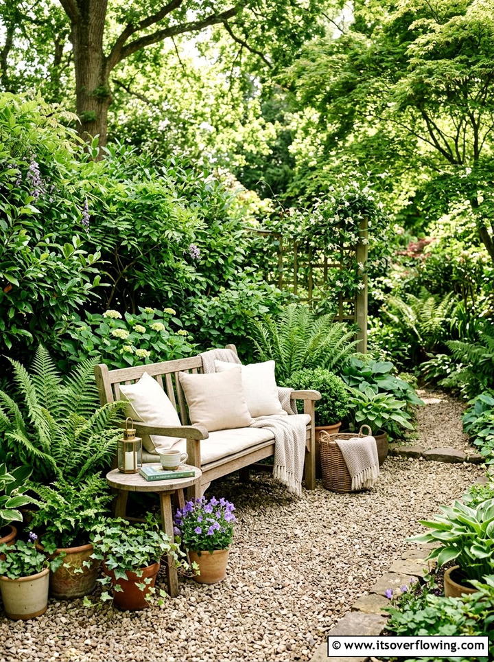 Shade Garden Seating - 25 garden ideas for shade