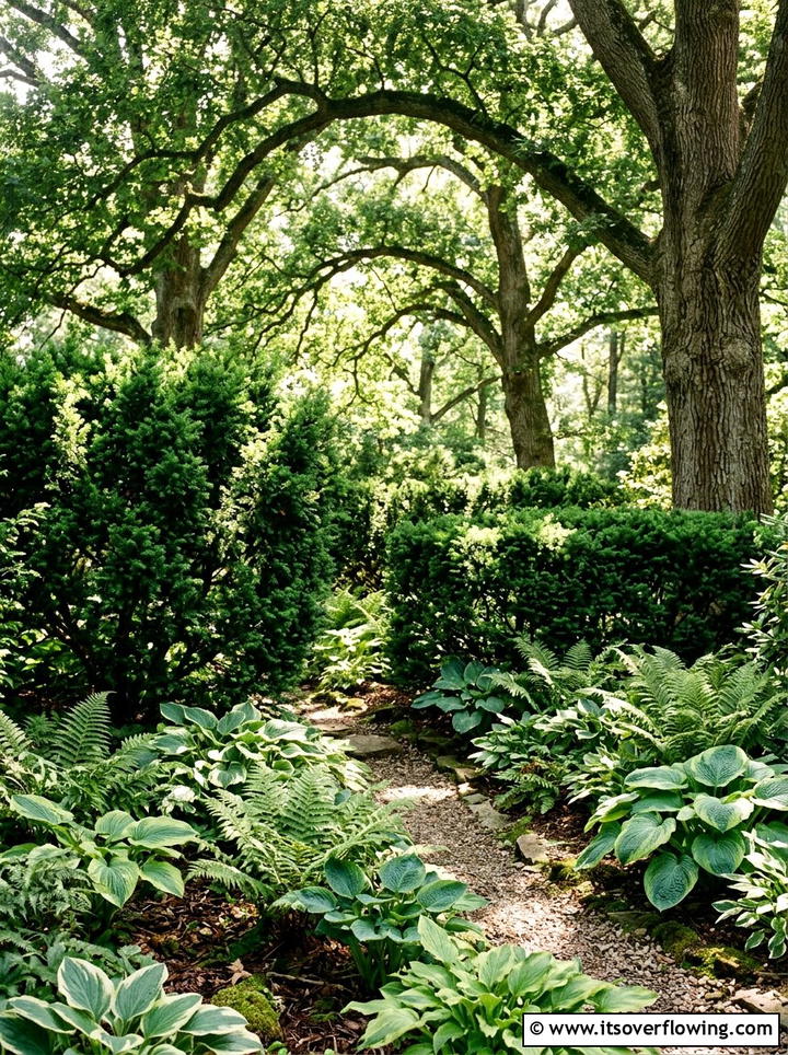 Shade Loving Evergreens - 25 garden ideas with evergreens