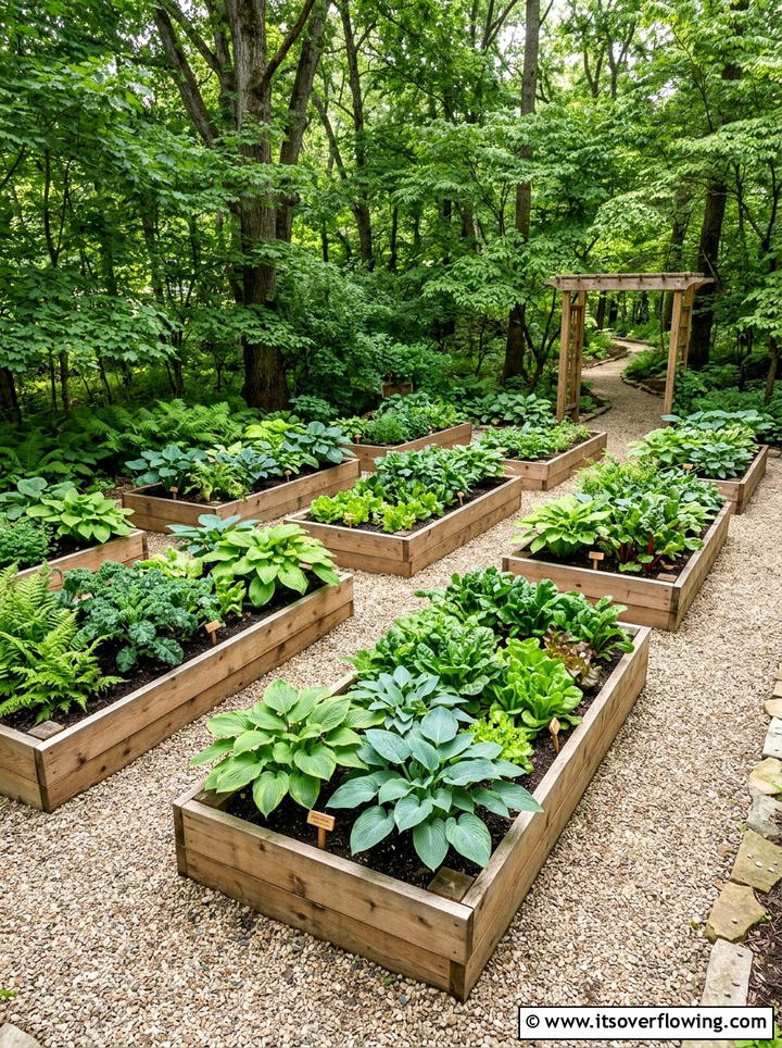 Shade Raised Beds - 25 garden ideas for shade