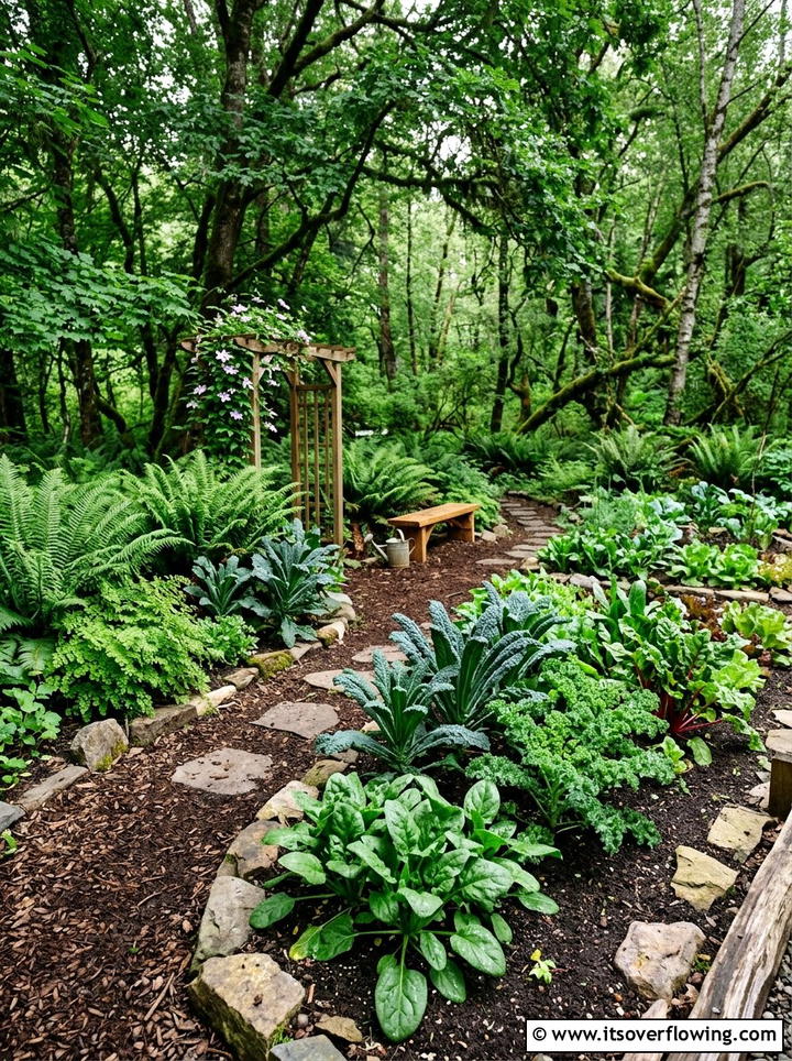 Shade Vegetable Garden - 25 garden ideas with vegetables