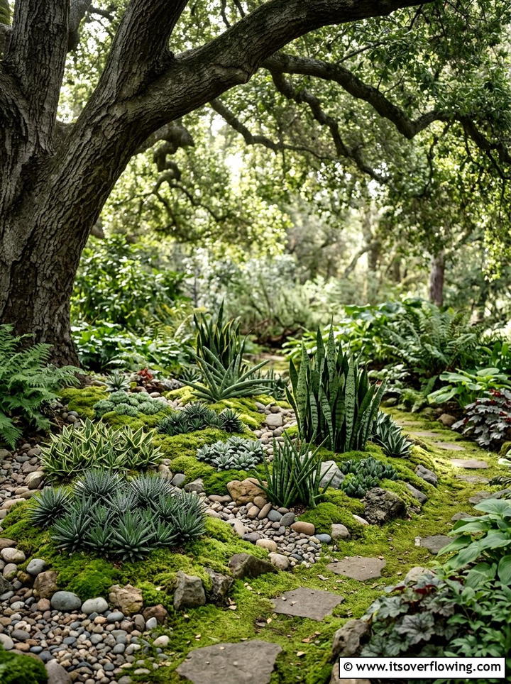 Shade succulent garden - 25 garden ideas with succulents