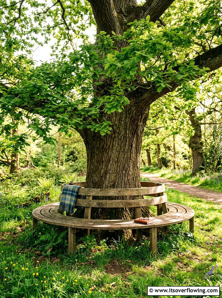 Shaded Forest Path - 25 creative garden ideas with meditation corners