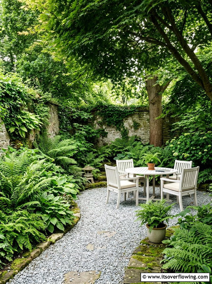 Shady Courtyard Retreat - 25 garden ideas for townhouses
