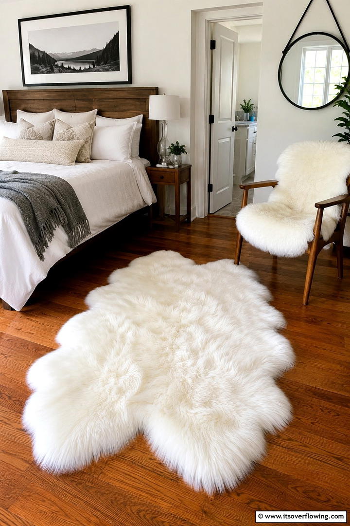 Sheepskin Rugs - 50 Fall Decor Trends 2025 to Inspire Seasonal Style