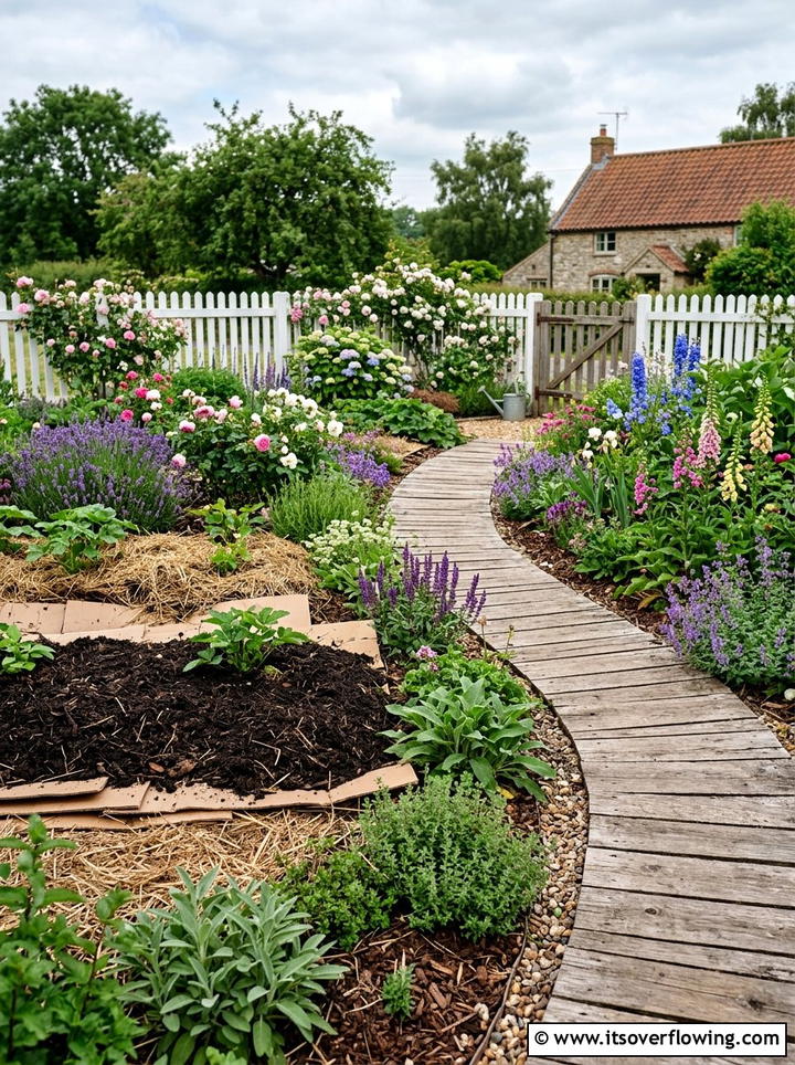 Sheet Mulching Garden - 25 cheap garden ideas with composting