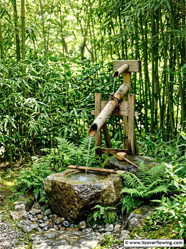 Shishi Odoshi - 25 garden ideas for japanese style