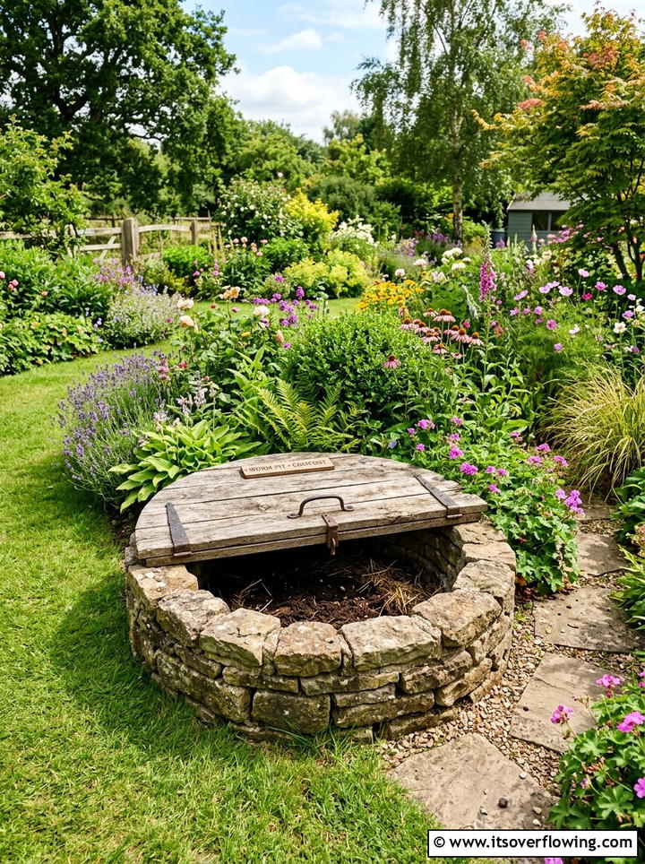Simple In Ground Worm Pit - 25 recycled garden ideas with worm bins