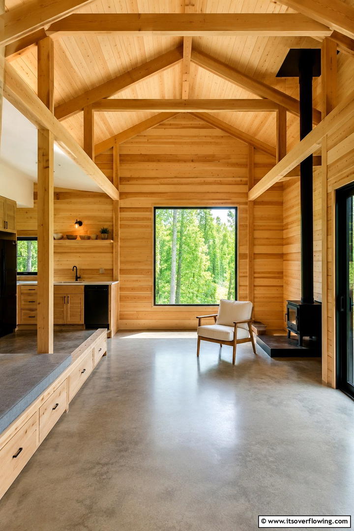 Simplistic Cabin Retreat - 30 Rustic Tiny House Ideas for Compact, Cozy Living