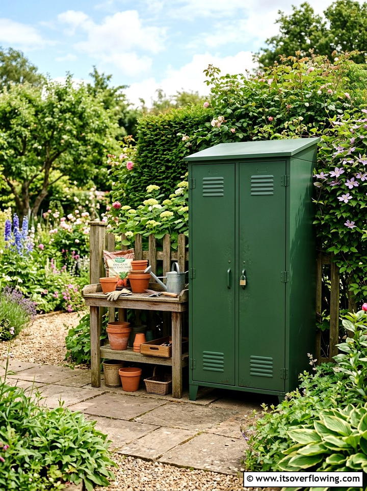 Single drawer planter box - 25 recycled garden ideas with old furniture