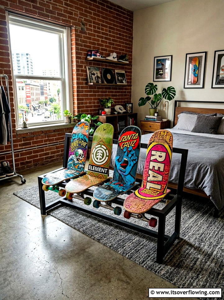 Skateboard Bench - 25 reusing old things ideas for benches