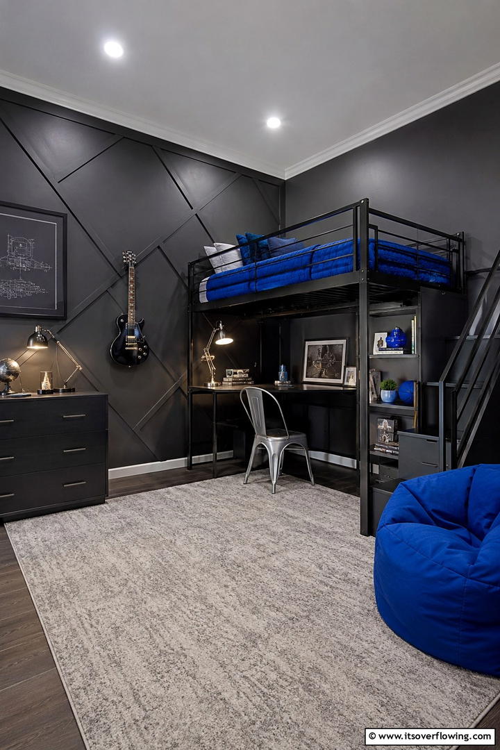 Sky Blue for a Relaxing Retreat - 25 Boys Room Paint Ideas for Fun and Creativity