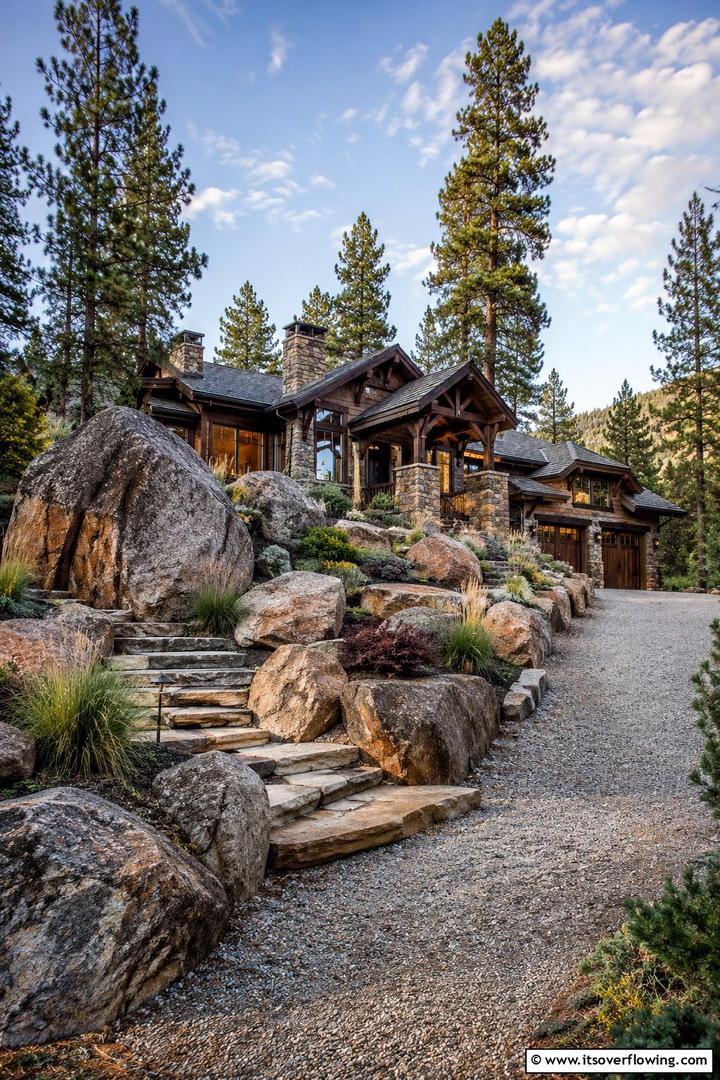 Slate Sophistication - 30 Exterior Stone Types for Rustic to Modern House Designs