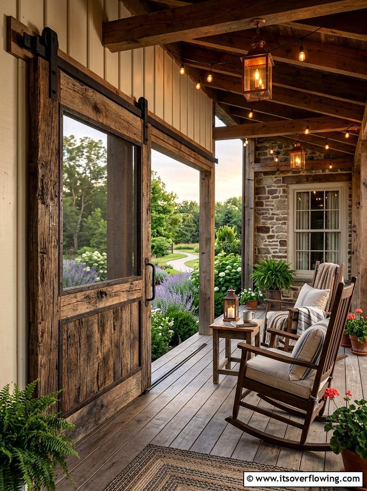 Sliding Barn Door Outdoor - 25 garden design ideas with privacy screens