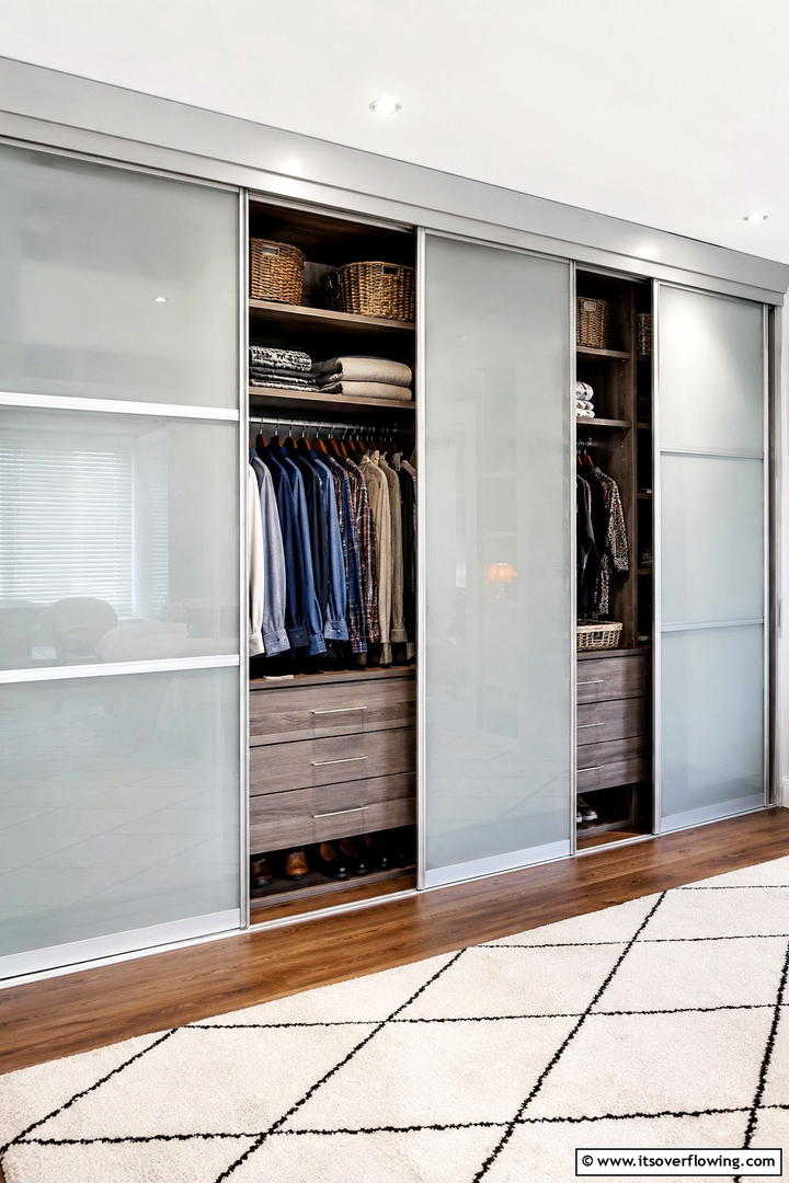 Sliding Door Cabinets - 30 Tiny House Storage Ideas to Maximize Compact Living Spaces