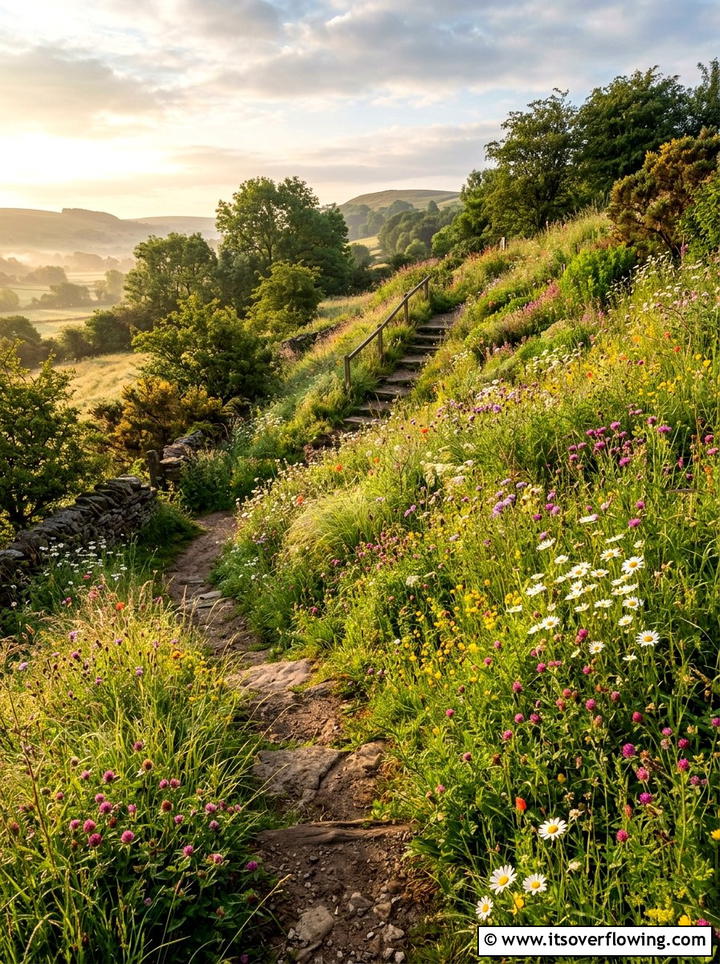 Slope Meadow Garden - 25 garden design ideas with meadows